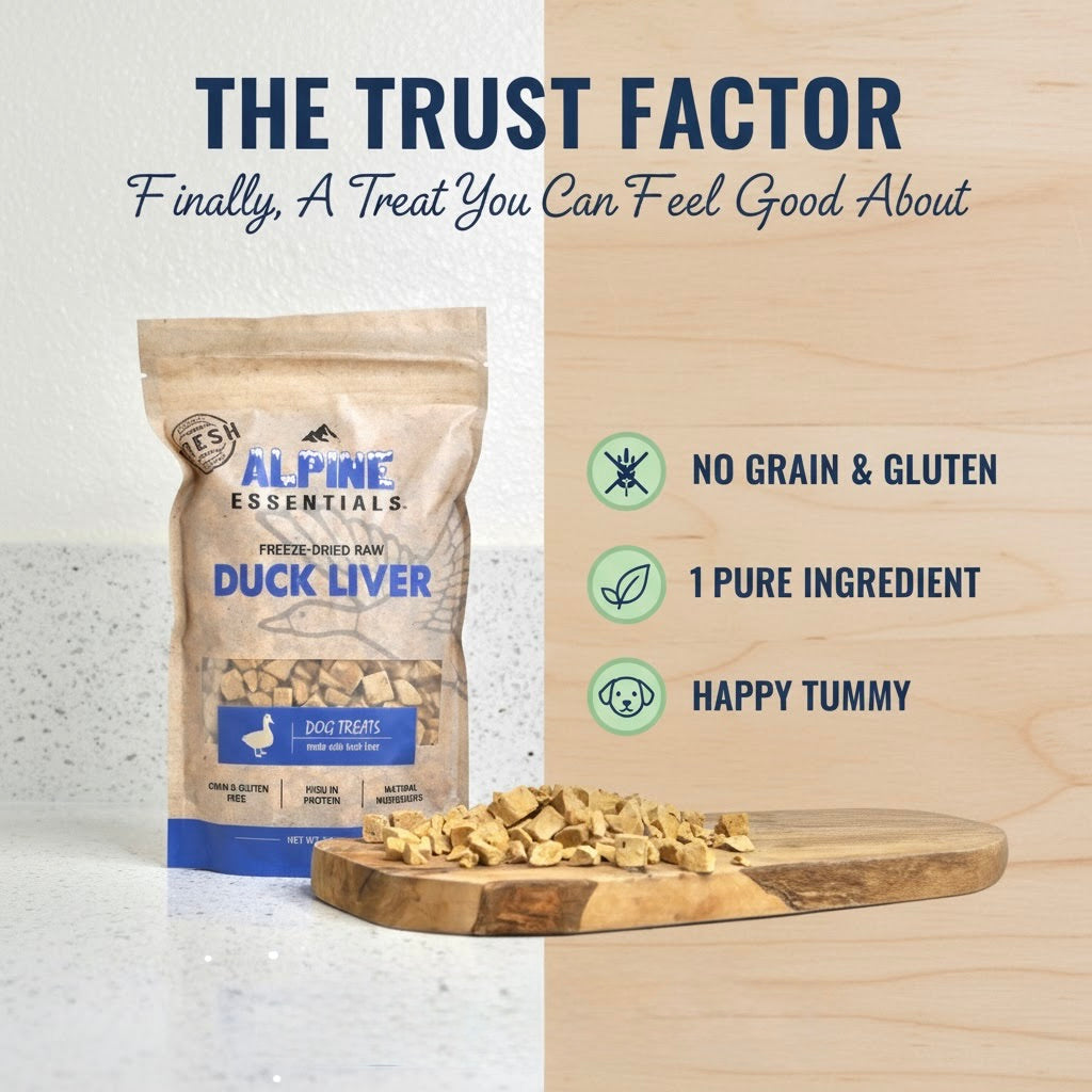 Freeze Dried Duck Liver